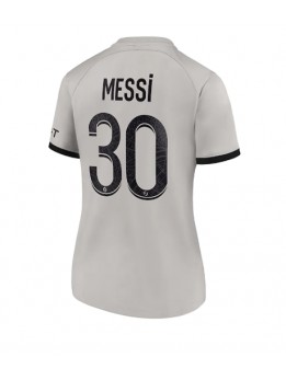 Paris Saint-Germain Lionel Messi #30 Auswärtstrikot für Frauen 2022-23 Kurzarm